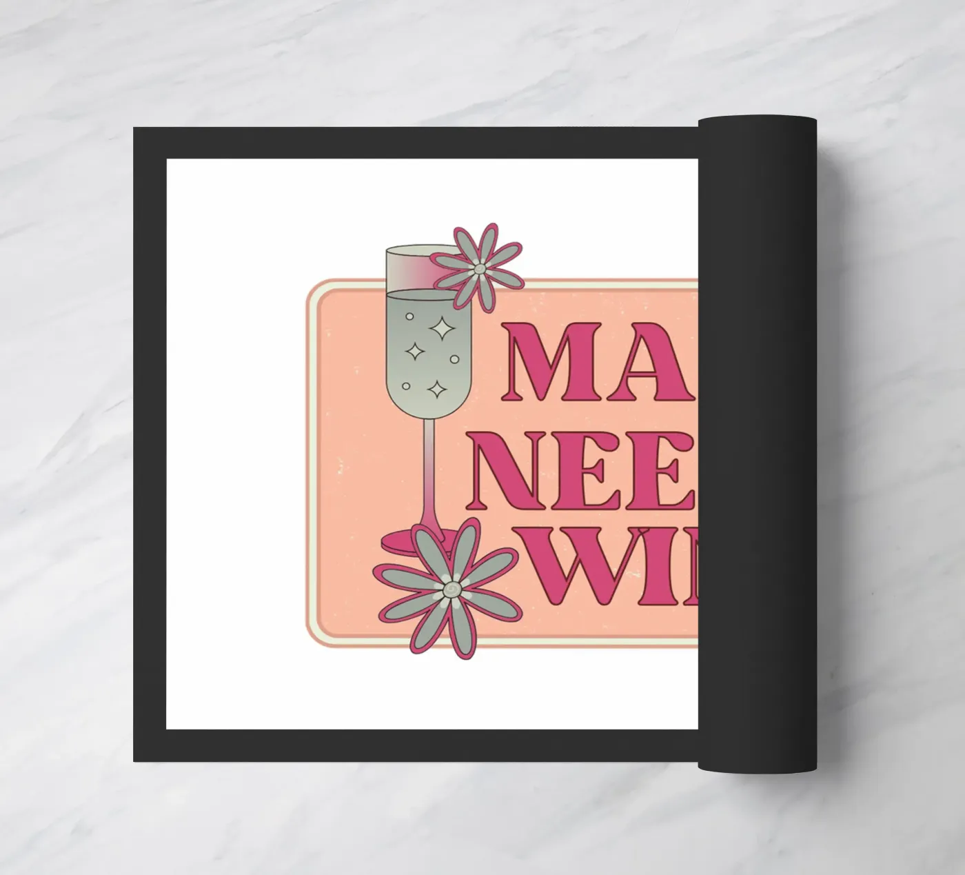 MAMA NEEDS WINE zerbino da SMRT STUDIO