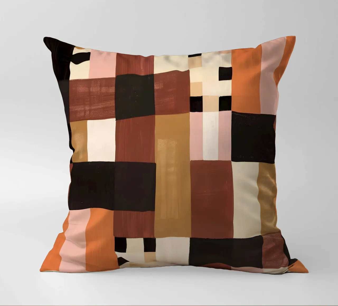 Abstract Checkers cuscino da Gypsy Galleria