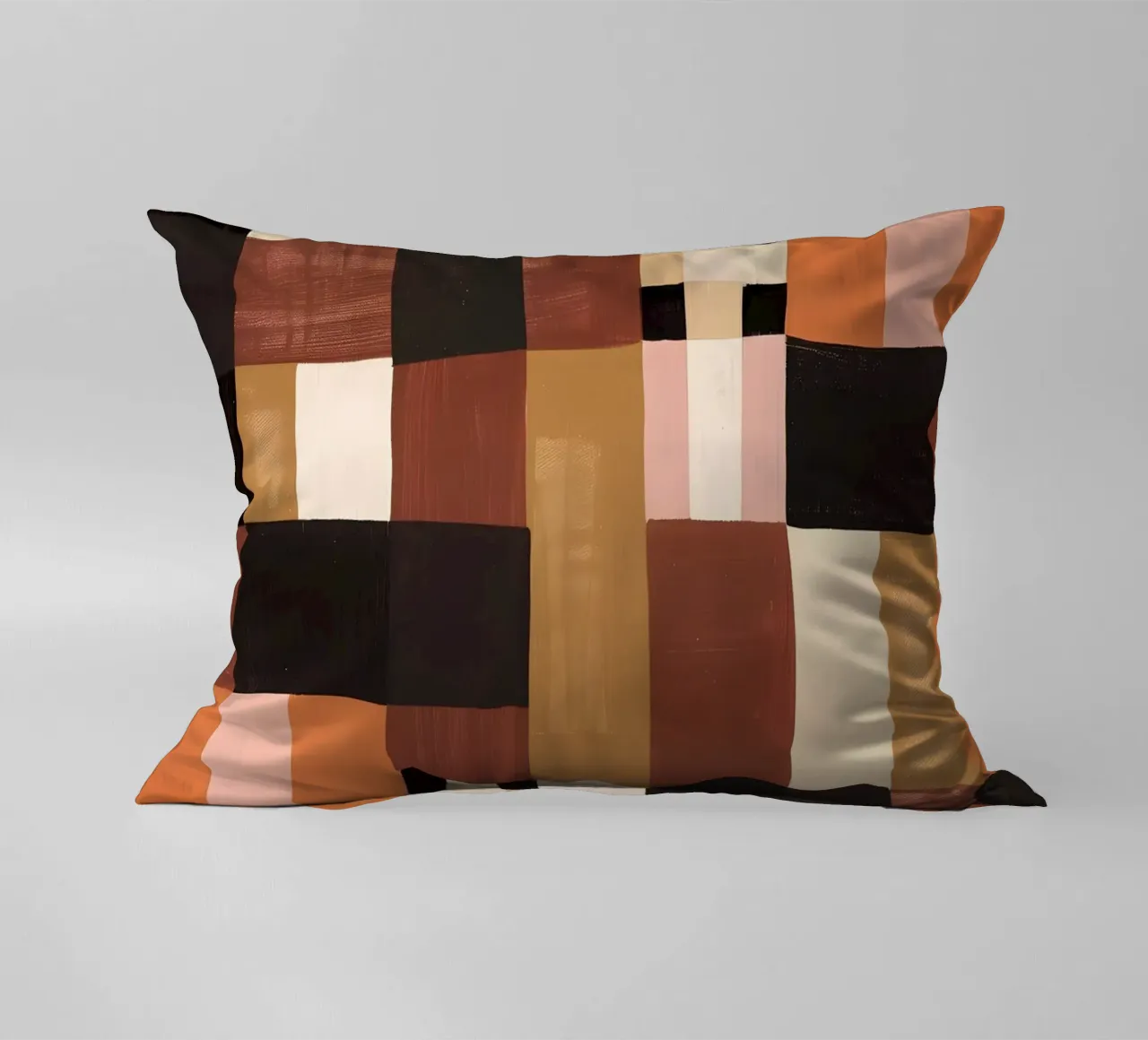 Abstract Checkers cuscino da Gypsy Galleria