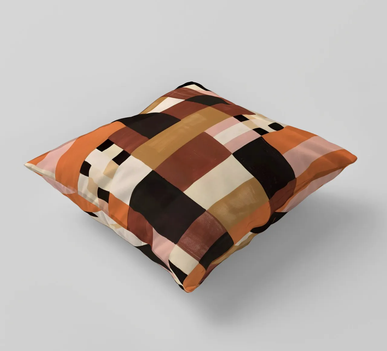 Abstract Checkers cuscino da Gypsy Galleria