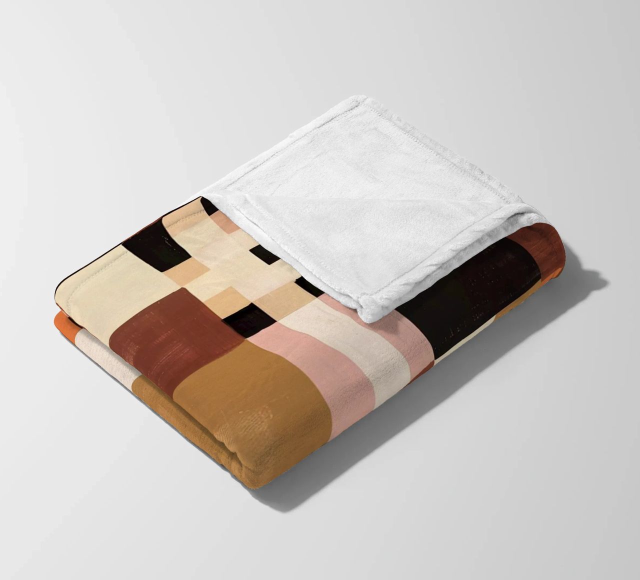 Abstract Checkers coperta in pile da Gypsy Galleria