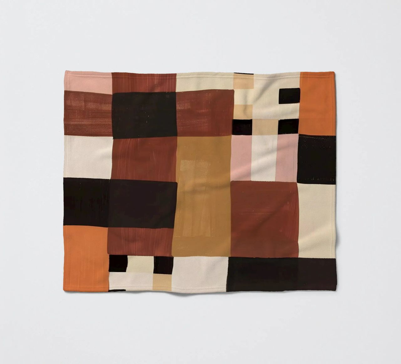 Abstract Checkers coperta in pile da Gypsy Galleria
