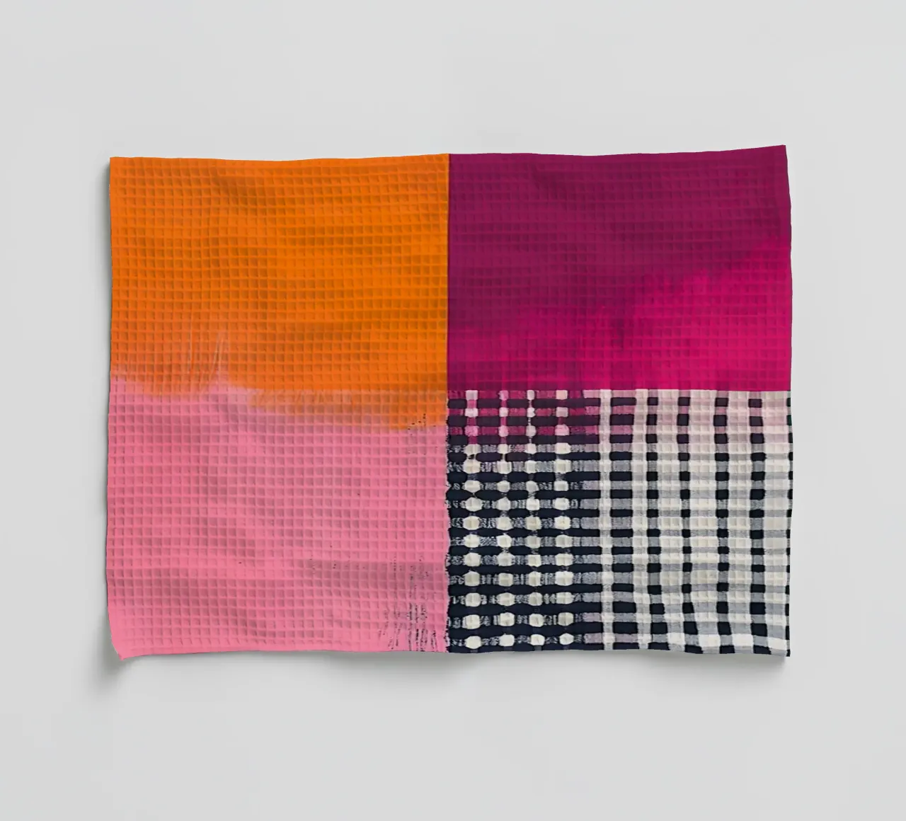 Pink and Orange Abstract canovaccio da cucina da Gypsy Galleria