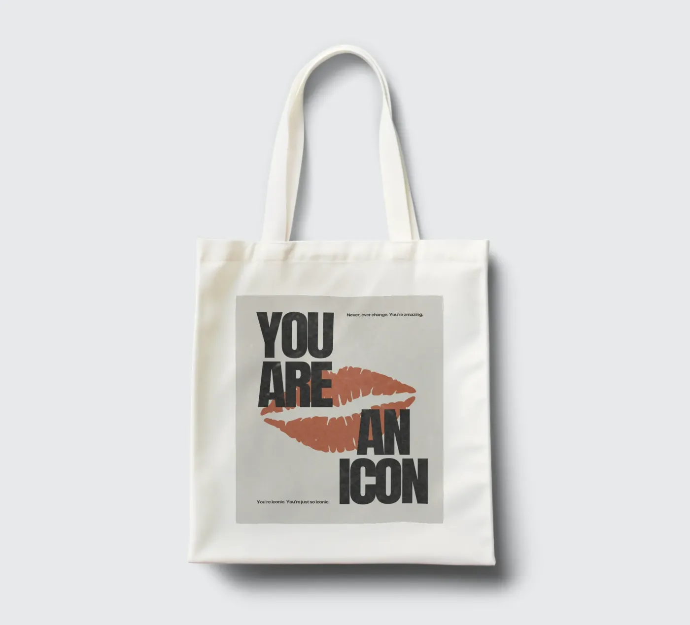 Positive Quotes borsa in juta da Dreamer10