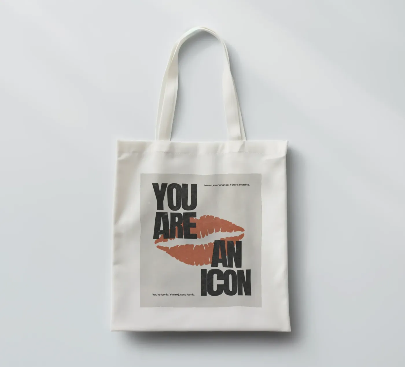 Positive Quotes borsa in juta da Dreamer10