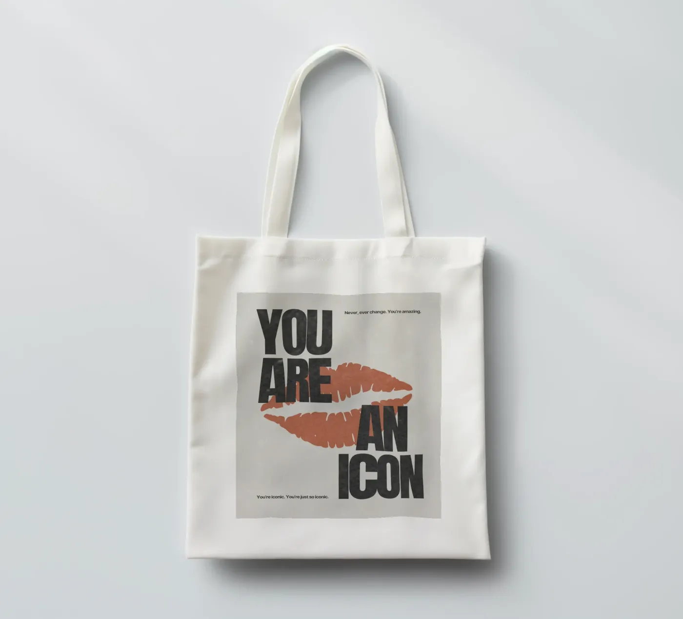 Positive Quotes borsa in juta da Dreamer10