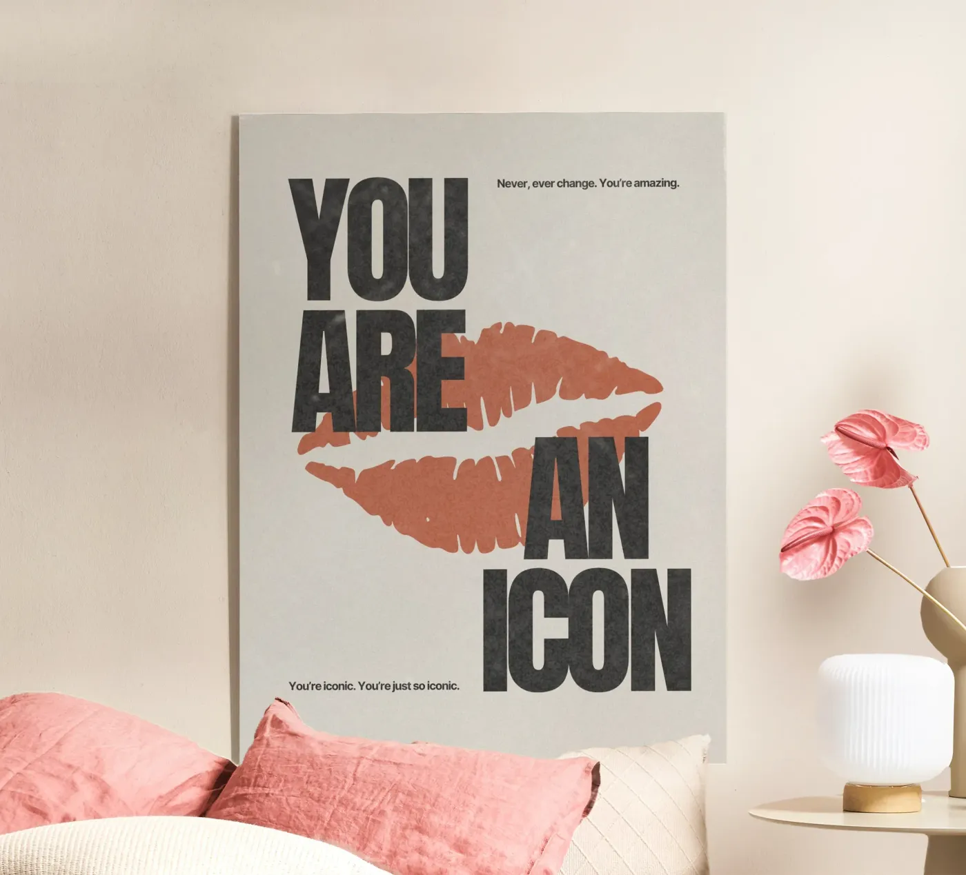 Positive Quotes Acryl-Glas von Dreamer10