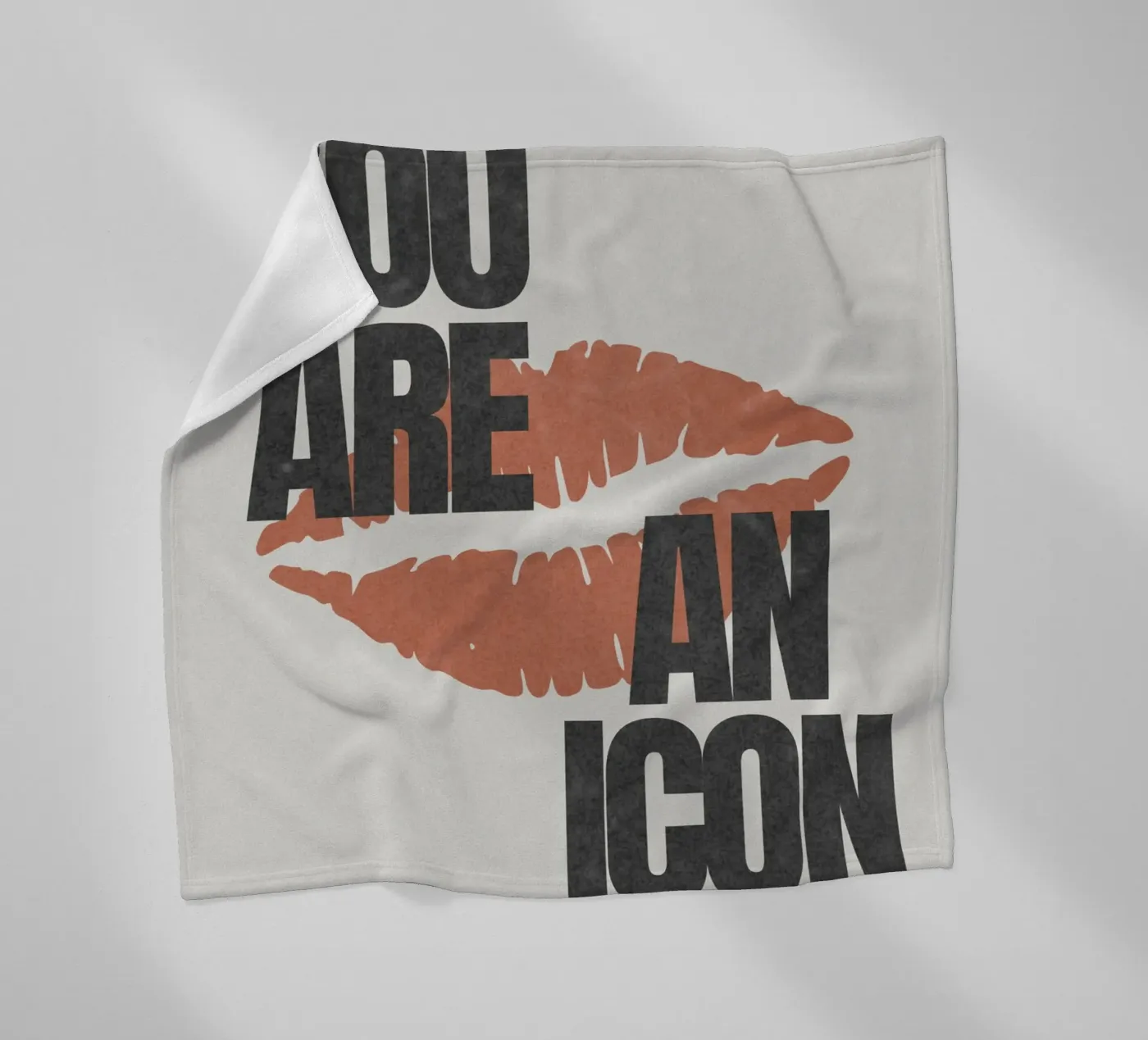 Positive Quotes fleece blanket by Dreamer10