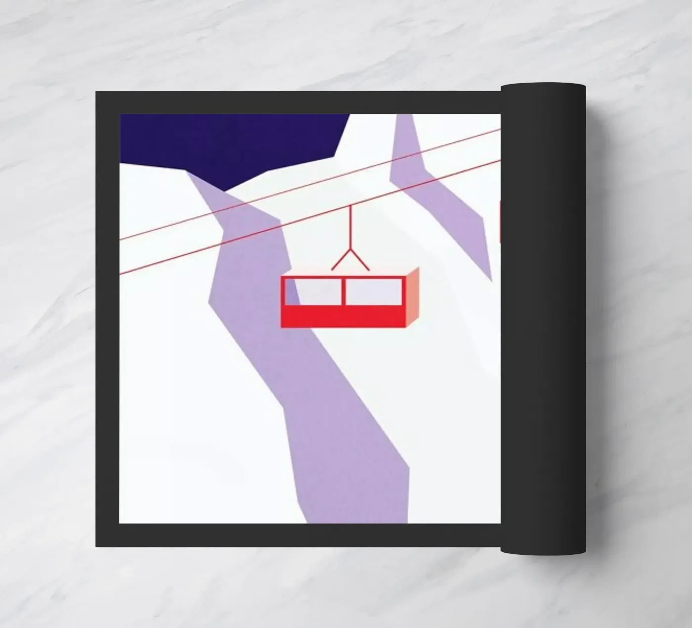Les Alpes zerbino da The Cartography Collection
