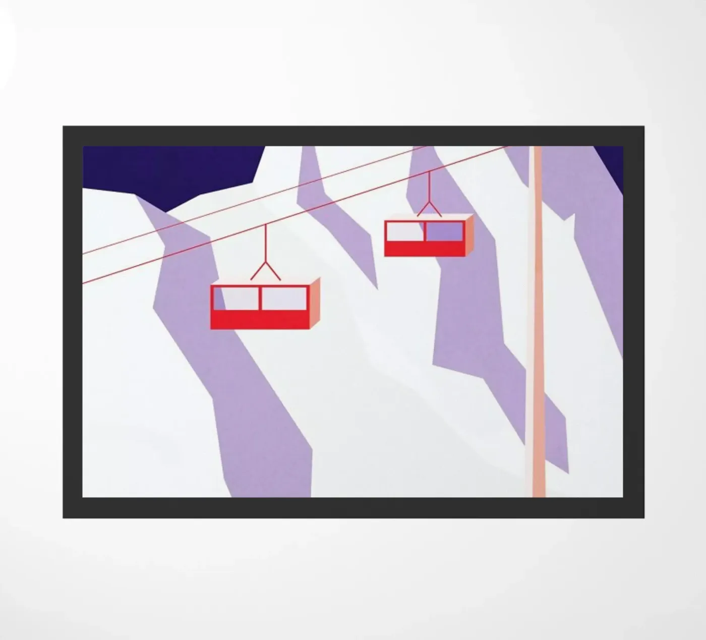Les Alpes zerbino da The Cartography Collection