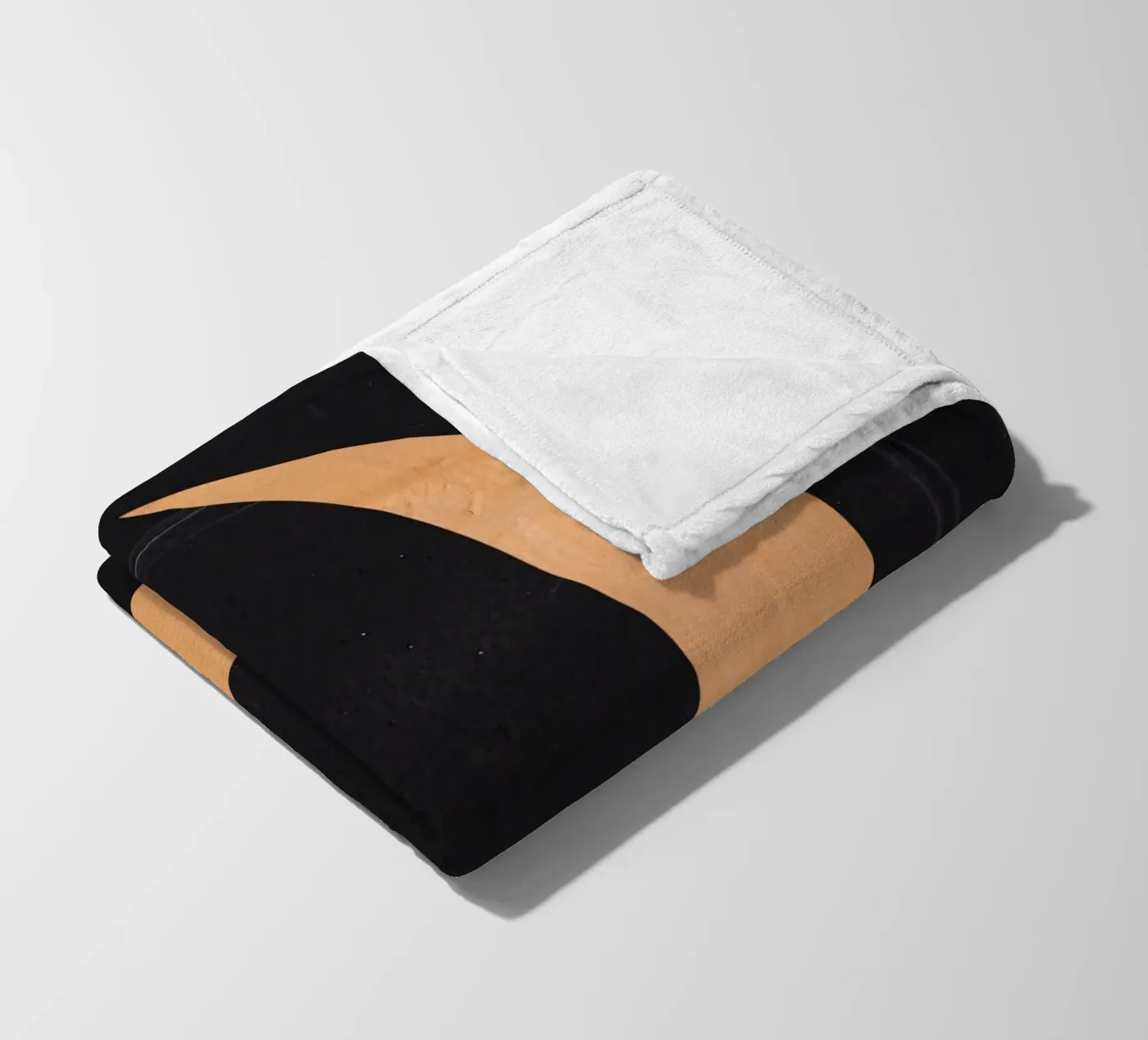 Boho-Mond Fleecedecke von Rose Beck Art