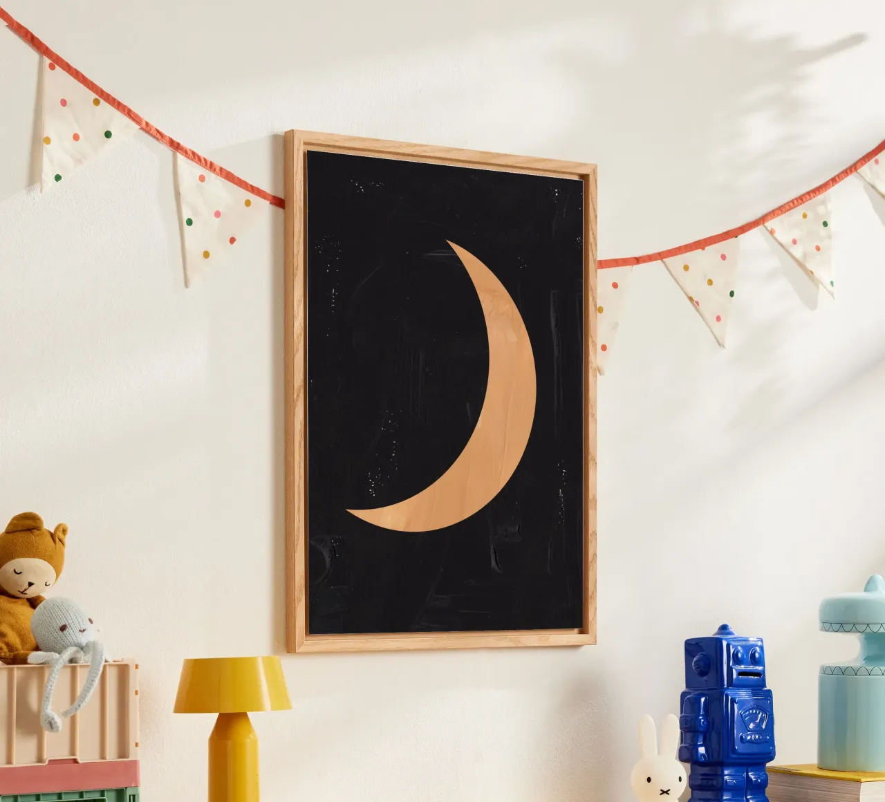 Luna Boho plexiglass da Rose Beck Art