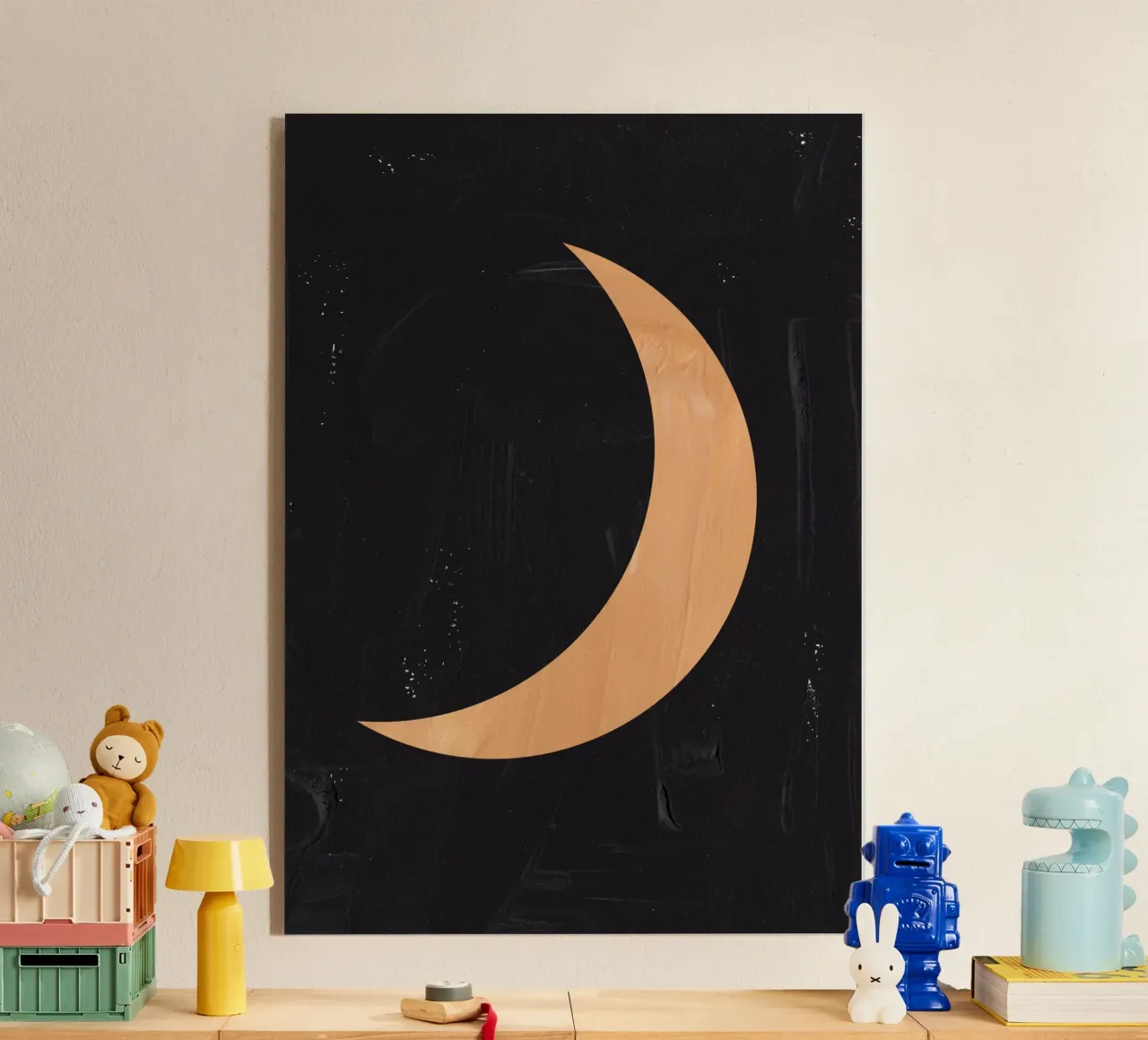 Luna Boho plexiglass da Rose Beck Art