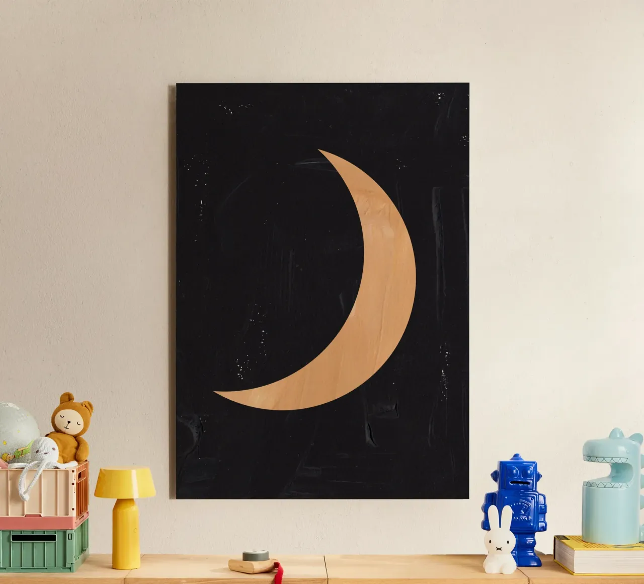 Luna Boho alluminio dibond da Rose Beck Art