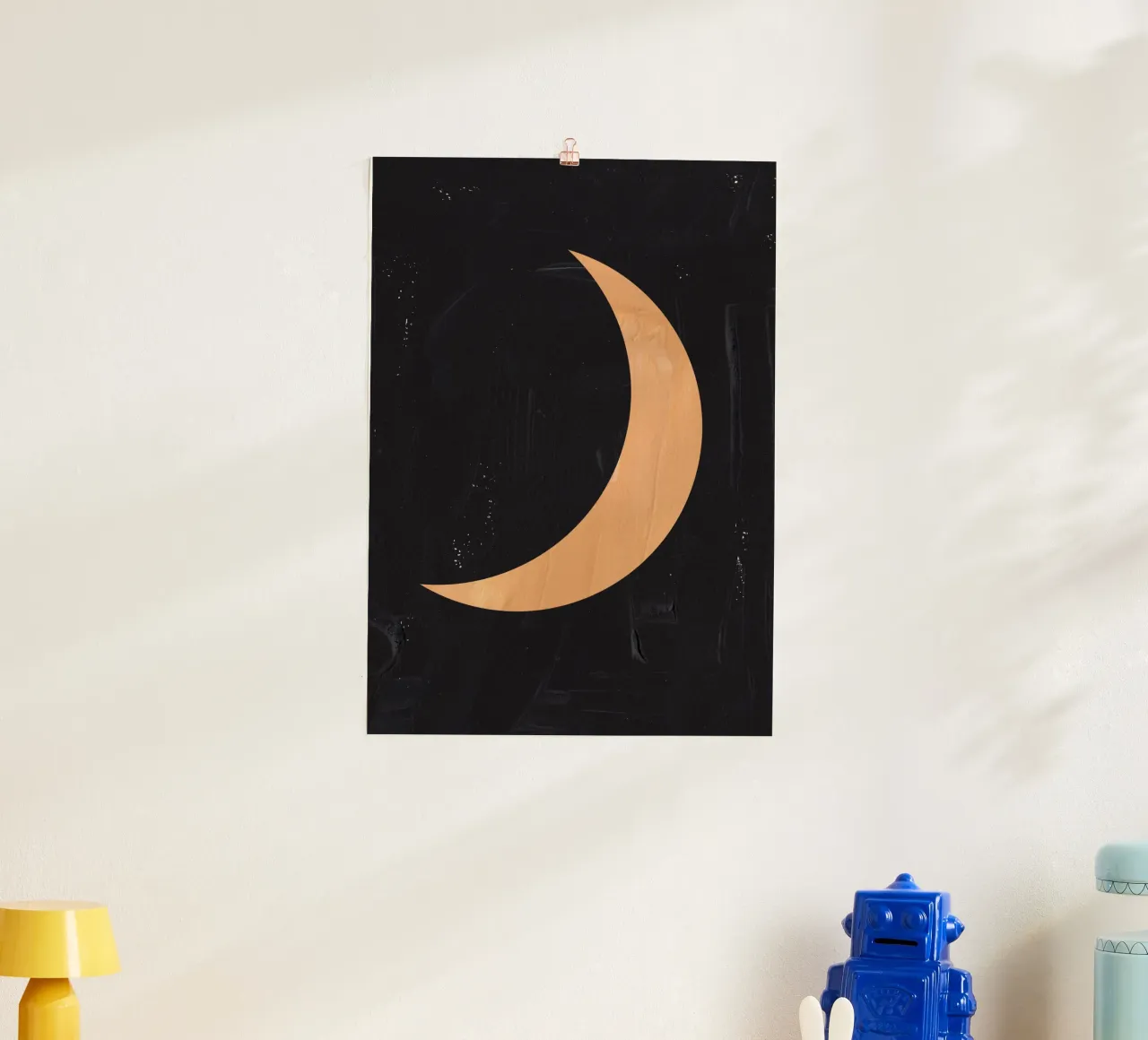 Boho Moon poster by Rose Beck Art