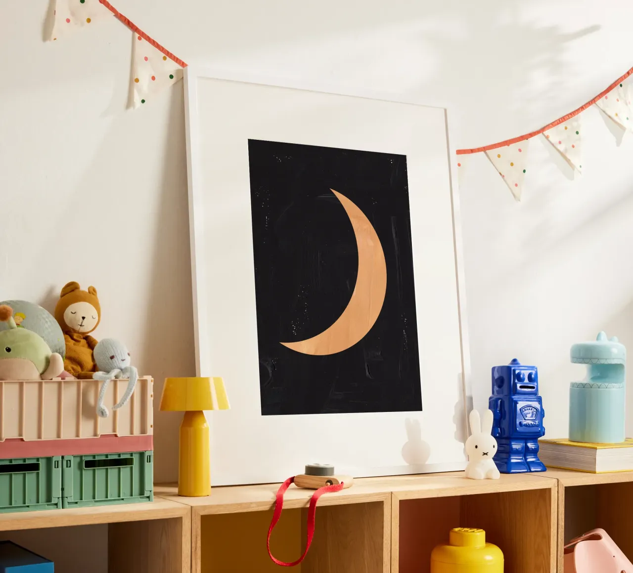 Boho Moon poster by Rose Beck Art