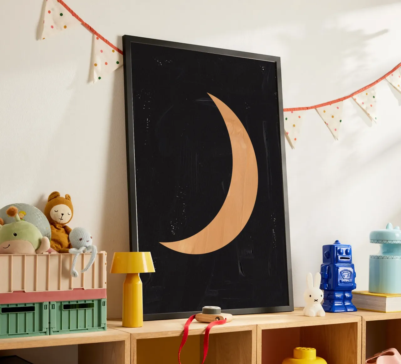 Boho Moon poster by Rose Beck Art