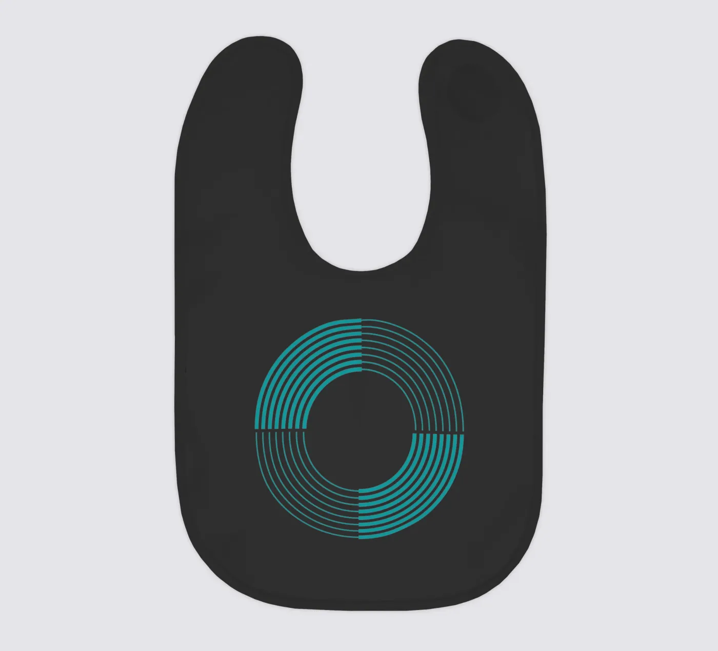 Coil baby slabbetje van Rose Beck Art