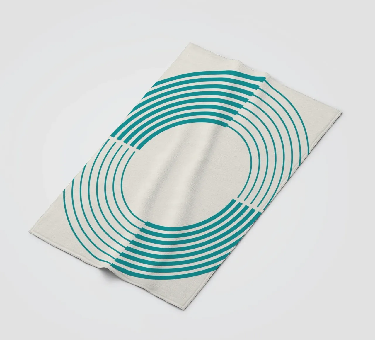 Coil fleece blanket by Rose Beck Art