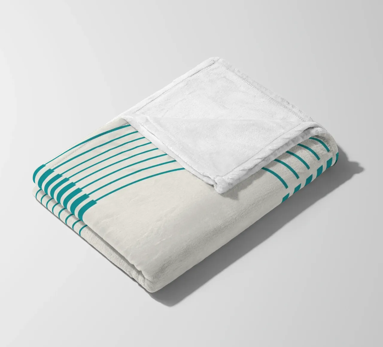 Coil fleece blanket by Rose Beck Art