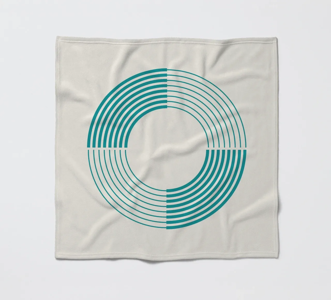 Coil fleece blanket by Rose Beck Art