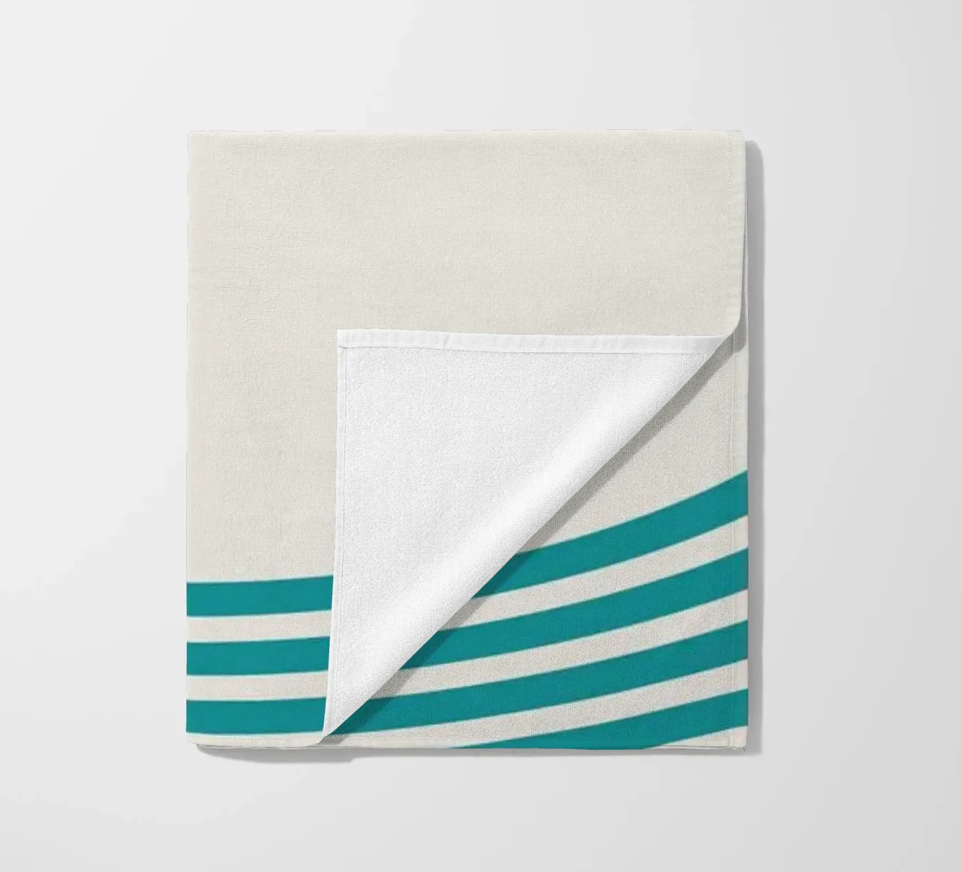 Coil beach towel by Rose Beck Art