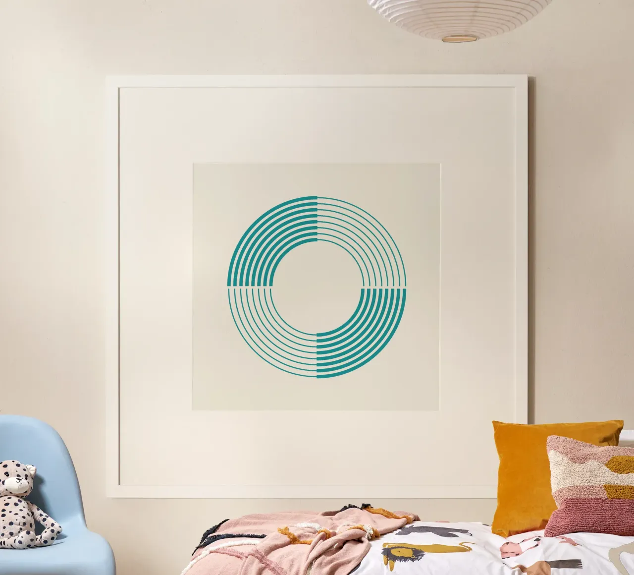 Coil poster by Rose Beck Art