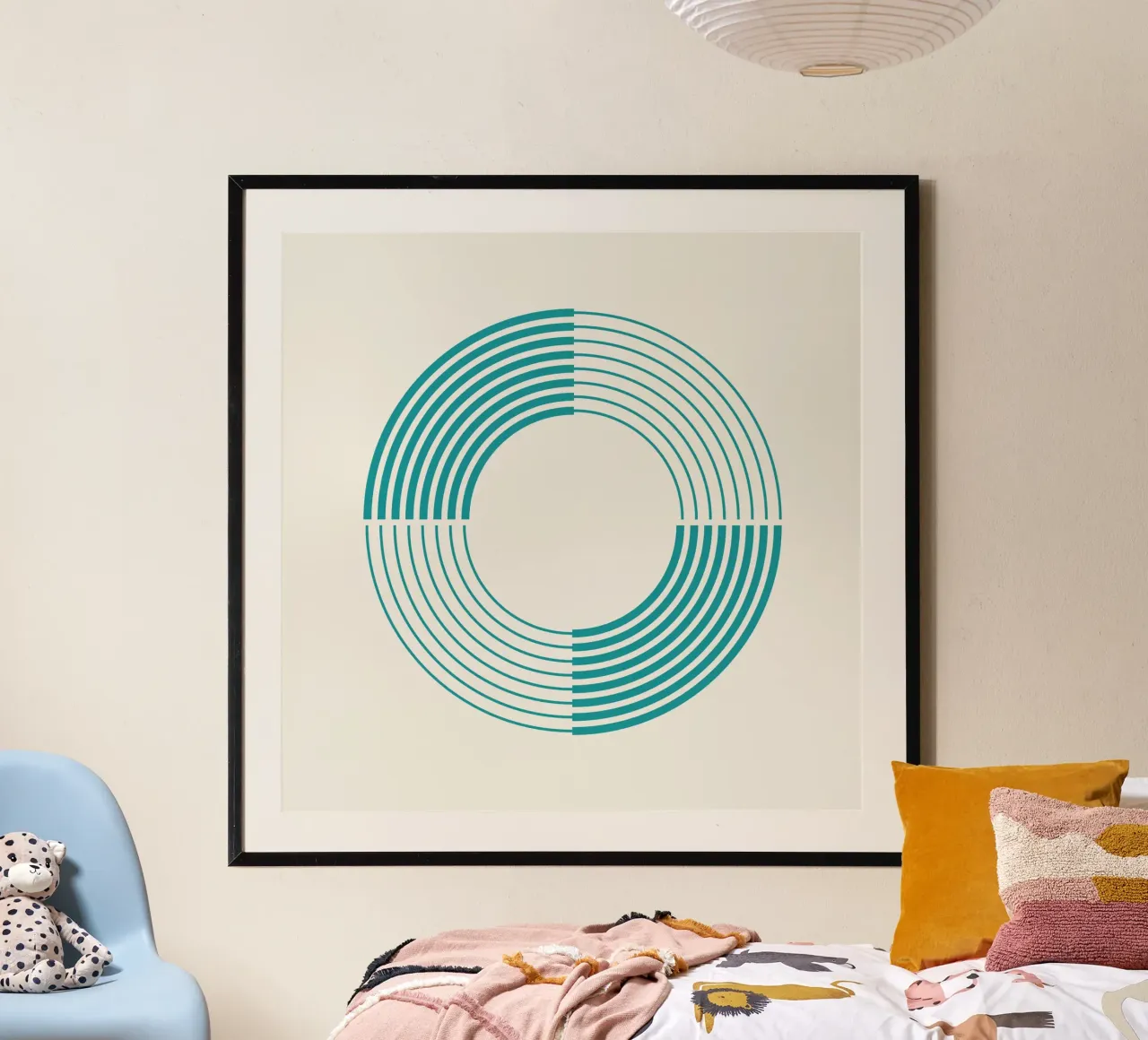 Coil poster by Rose Beck Art