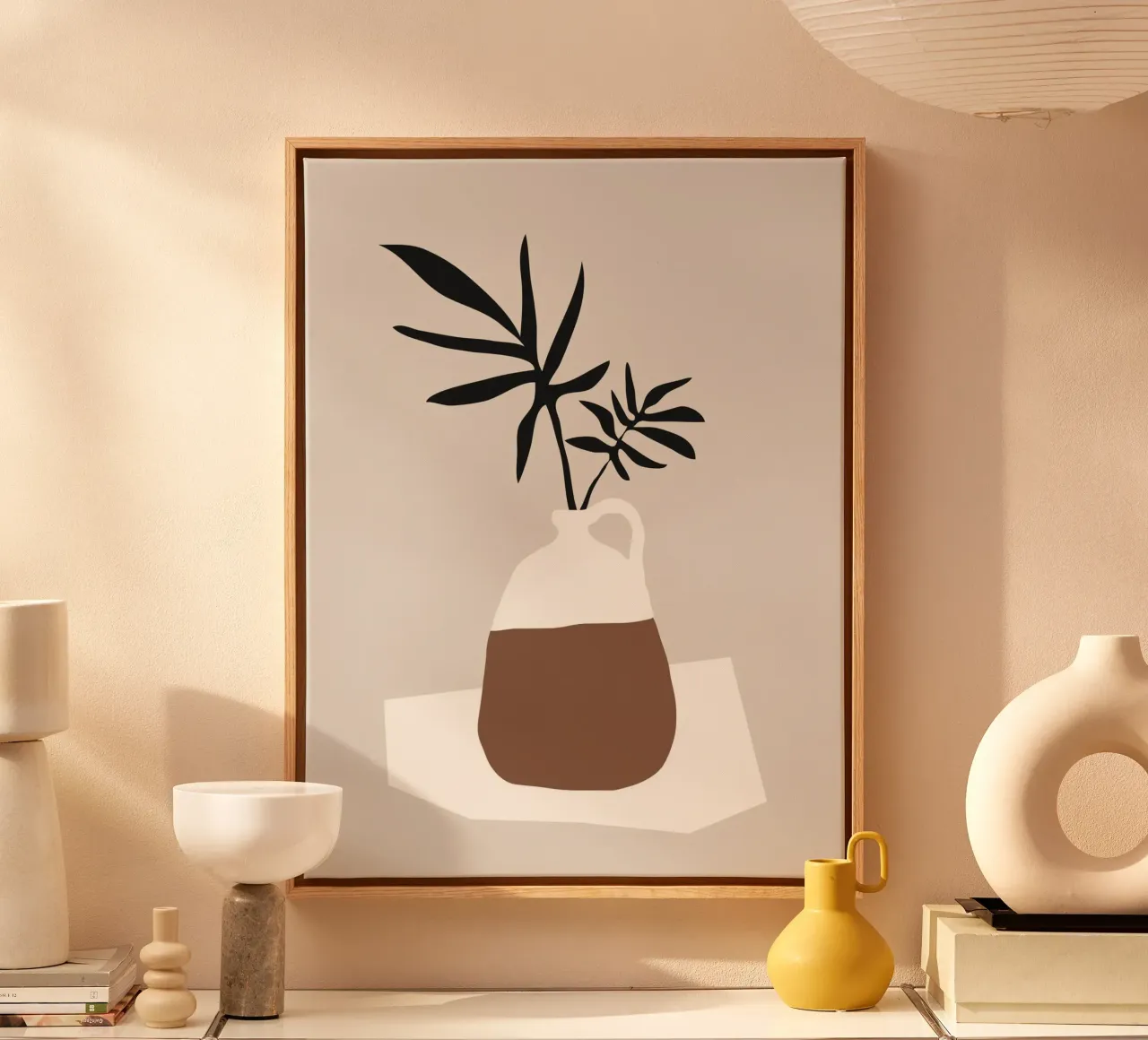 Vase 4 canvas by ThingDesign