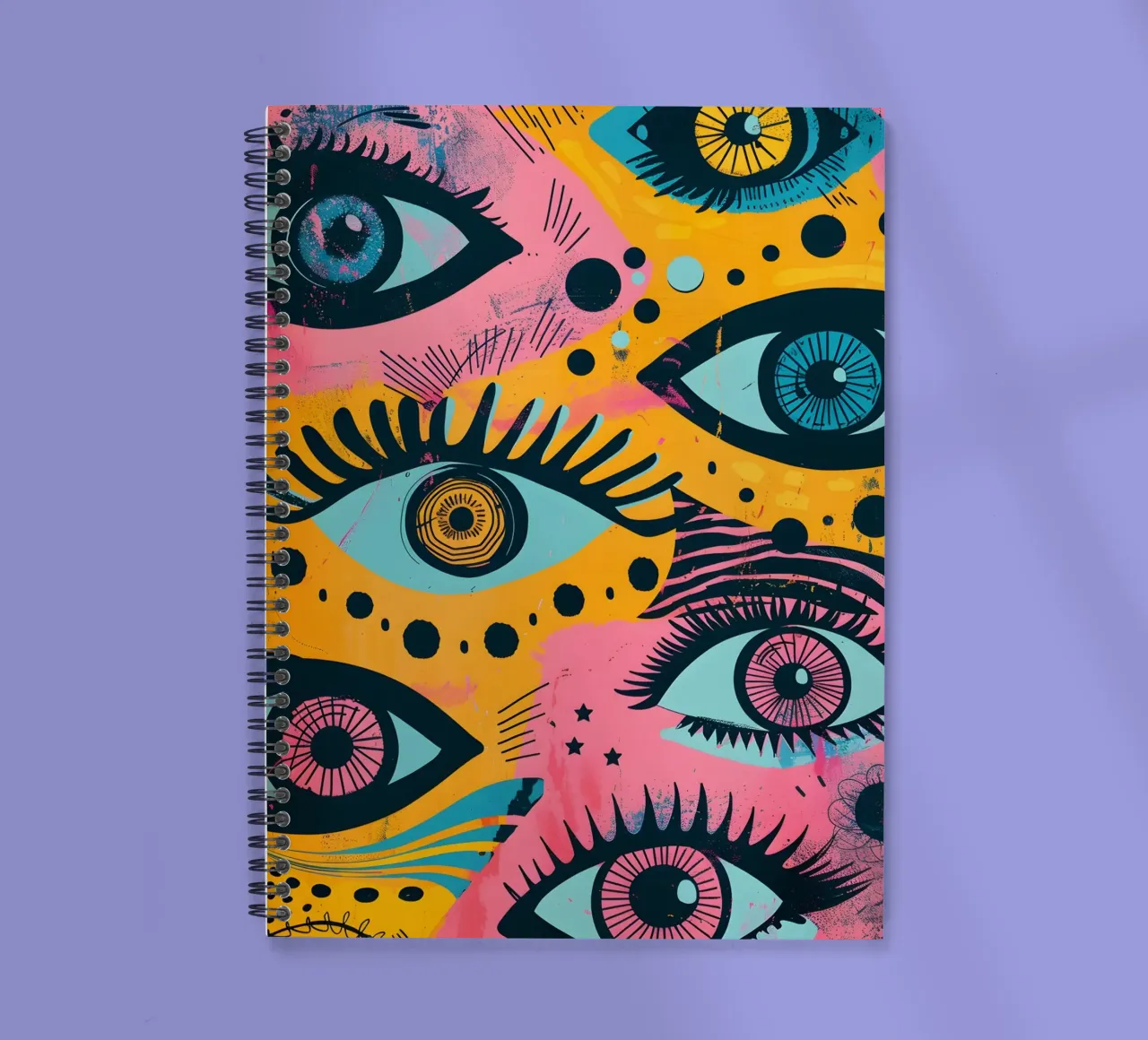 The Eyes carnet à spirale de Gypsy Galleria