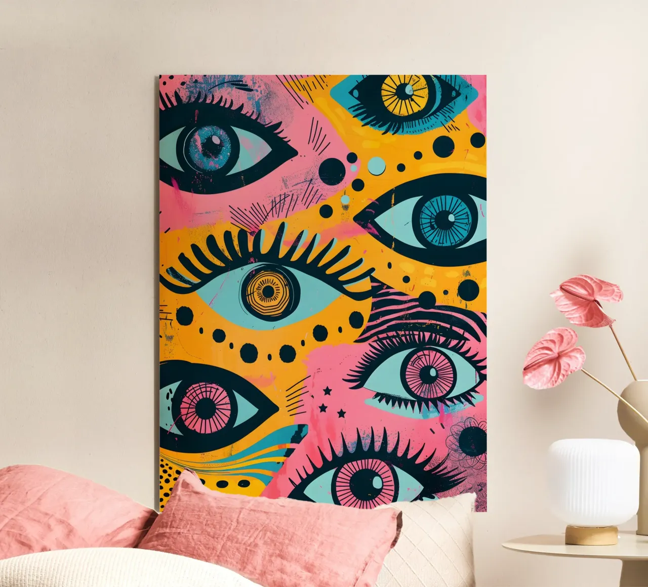 The Eyes pannello forex da Gypsy Galleria