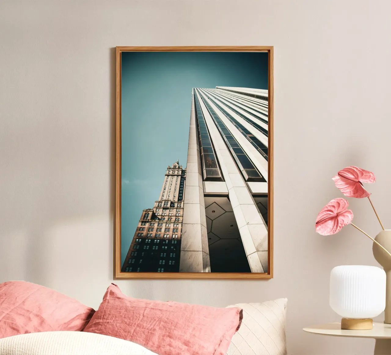 NEW YORK Skyscraper alluminio dibond da Flo Klein