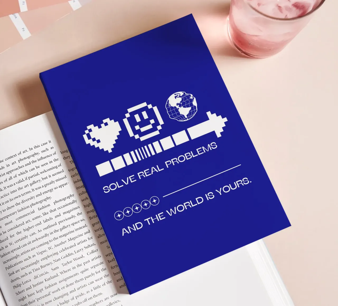 SOLVE REAL PROBLEMS notebook by SMRT STUDIO