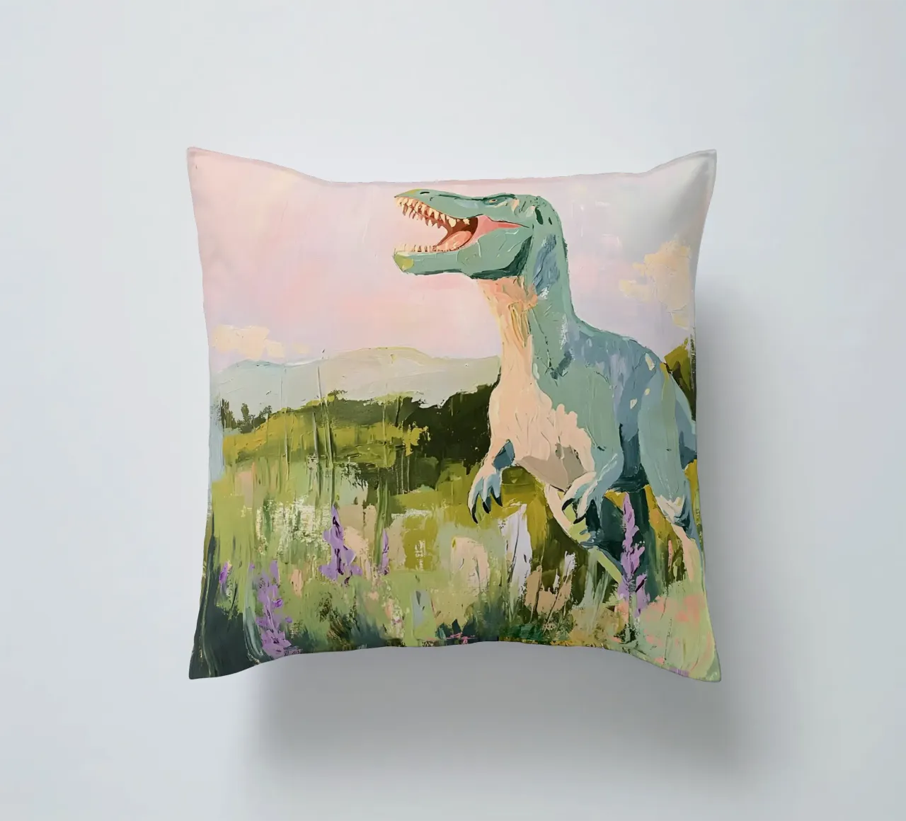 The T-Rex cuscino da Gypsy Galleria