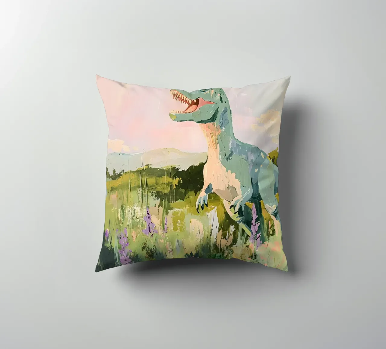 The T-Rex cuscino da Gypsy Galleria