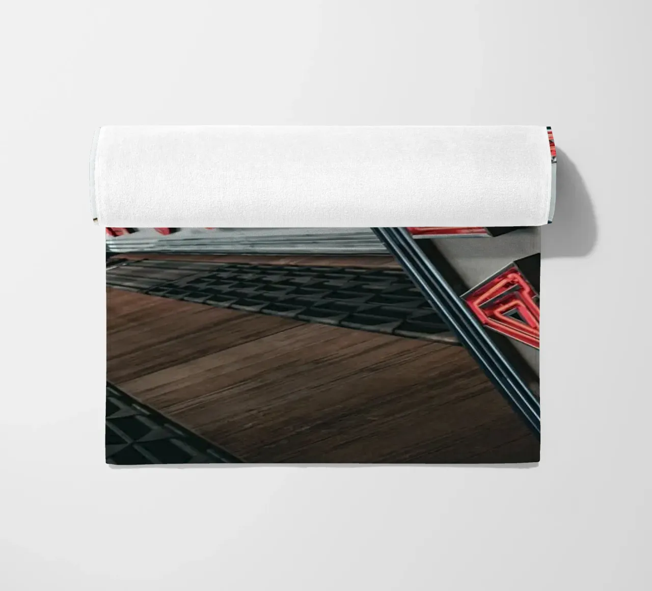 Radio City Music Hall New York beach towel by Flo Klein