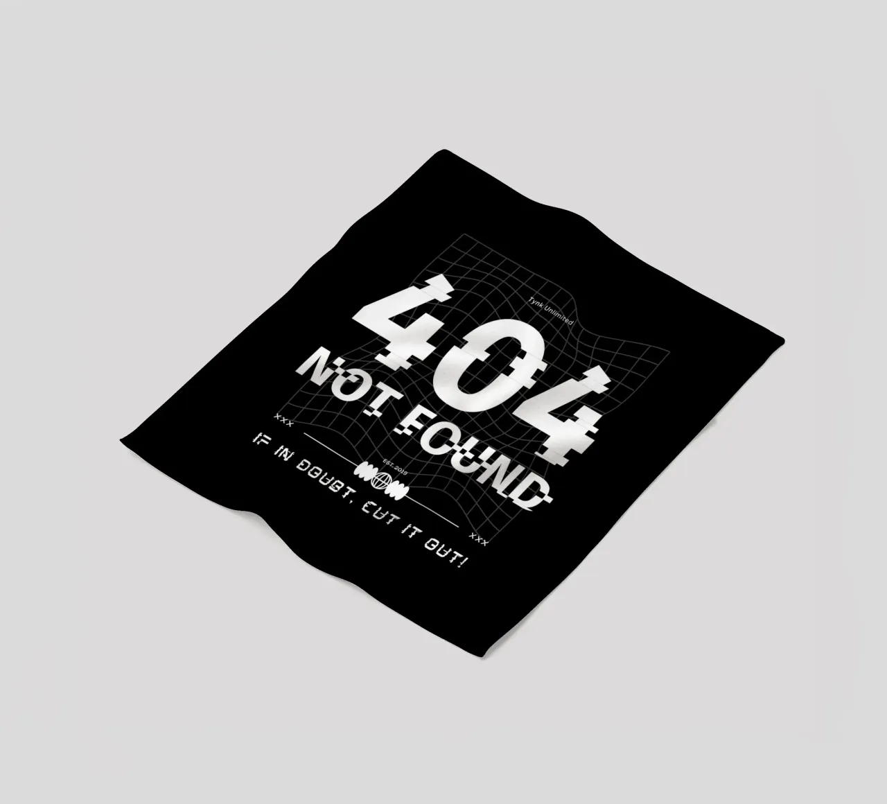 404 NOT FOUND coperta in pile da Einfach Uebel