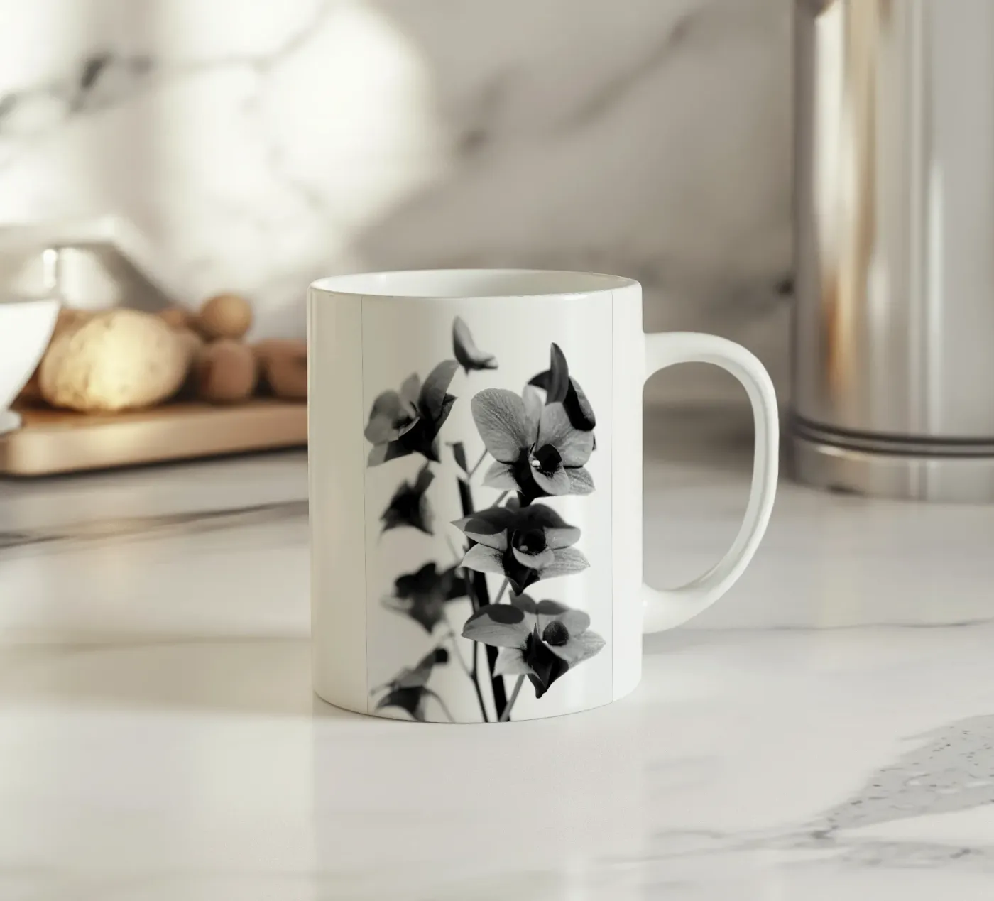 Flora #12 ceramic mug by rafael campezato