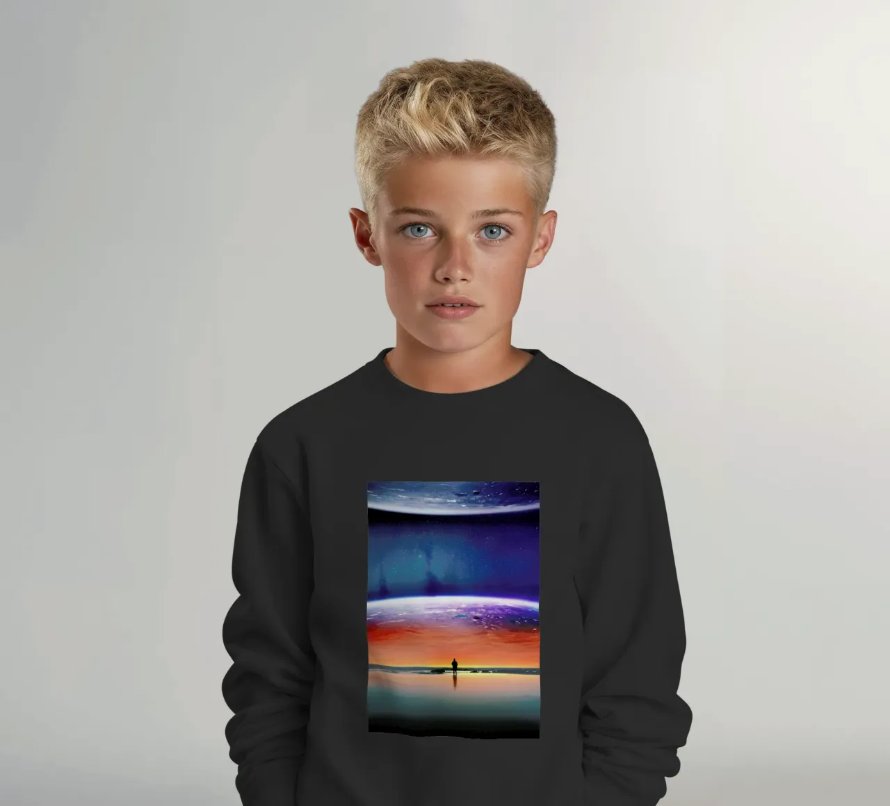 Solaris felpa bambino da Stoian Hitrov