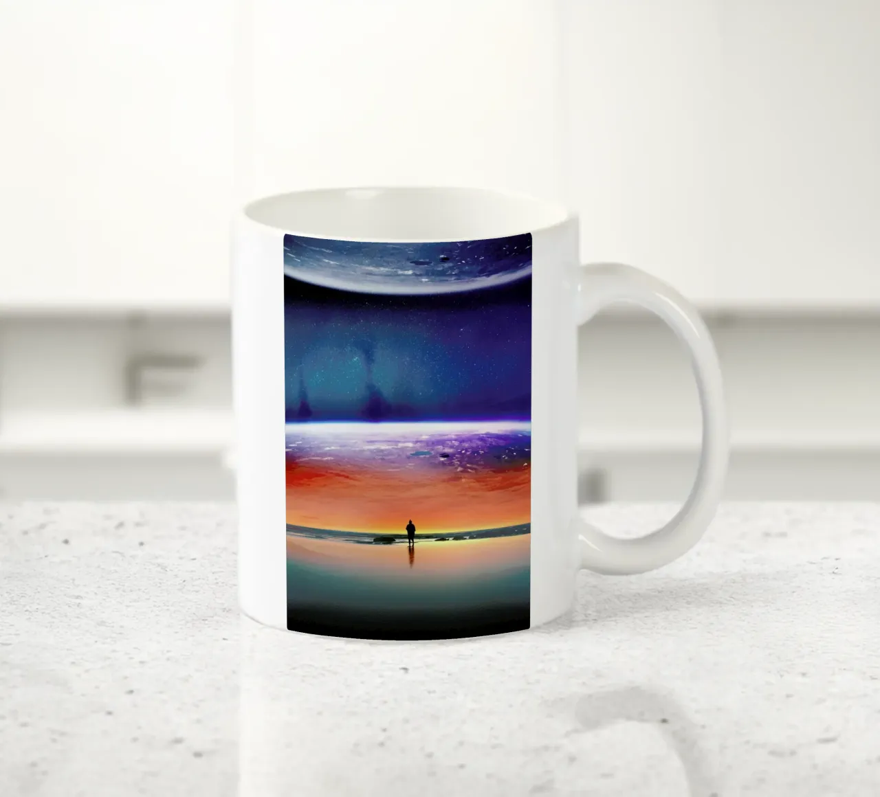 Solaris tazza in ceramica da Stoian Hitrov