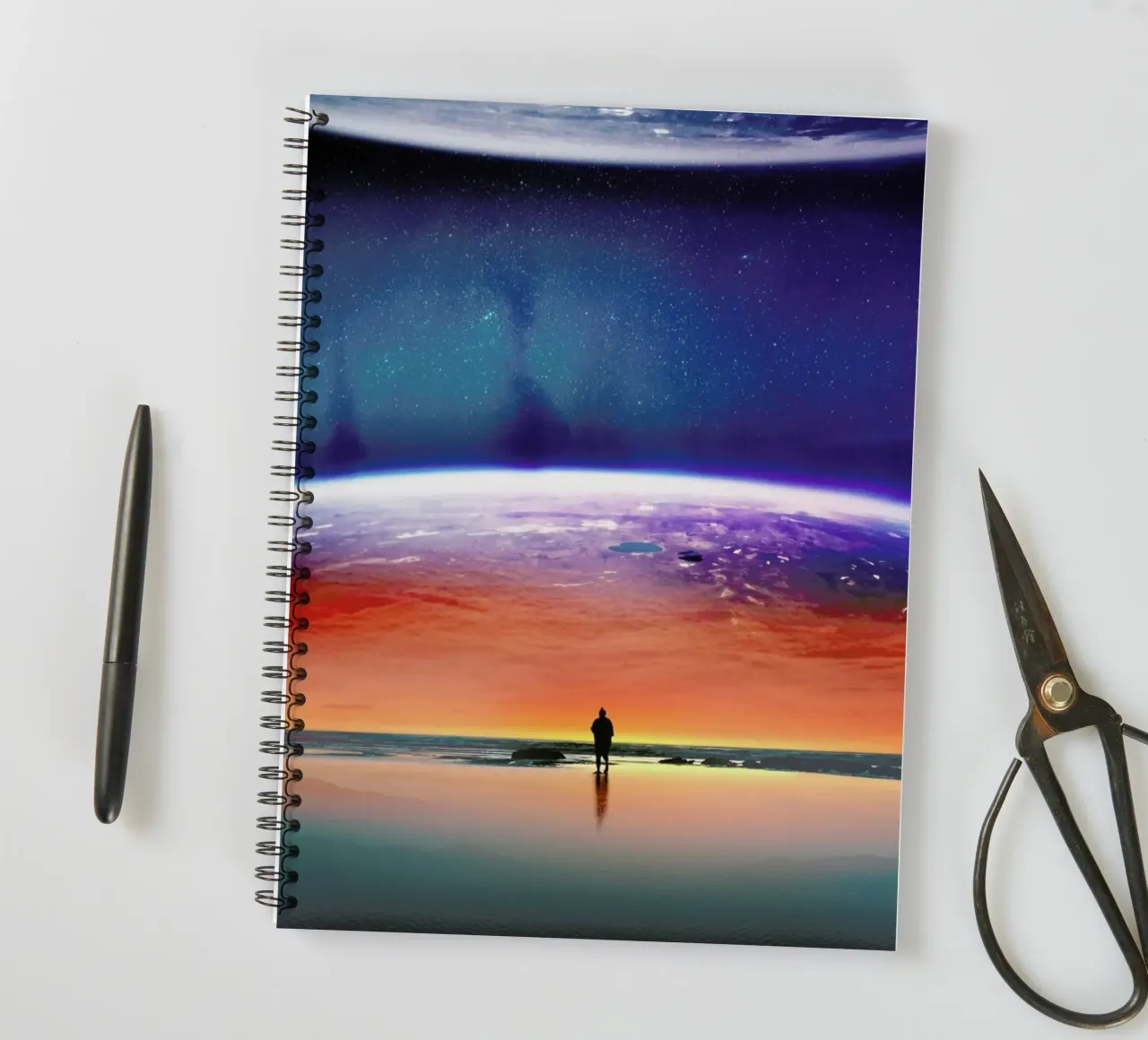 Solaris spiral notebook by Stoian Hitrov