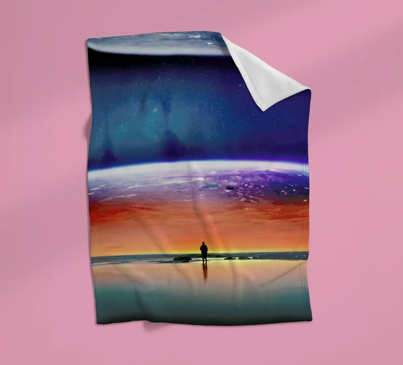 Solaris Fleecedecke von Stoian Hitrov