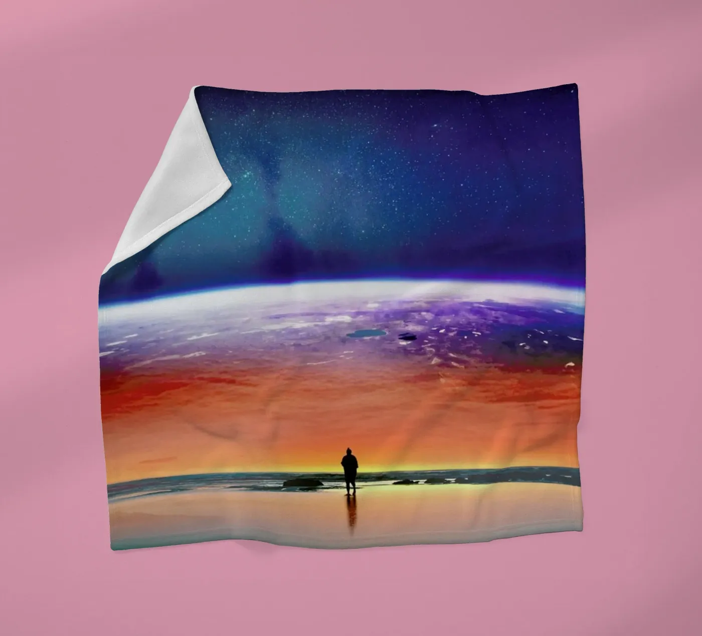 Solaris Fleecedecke von Stoian Hitrov