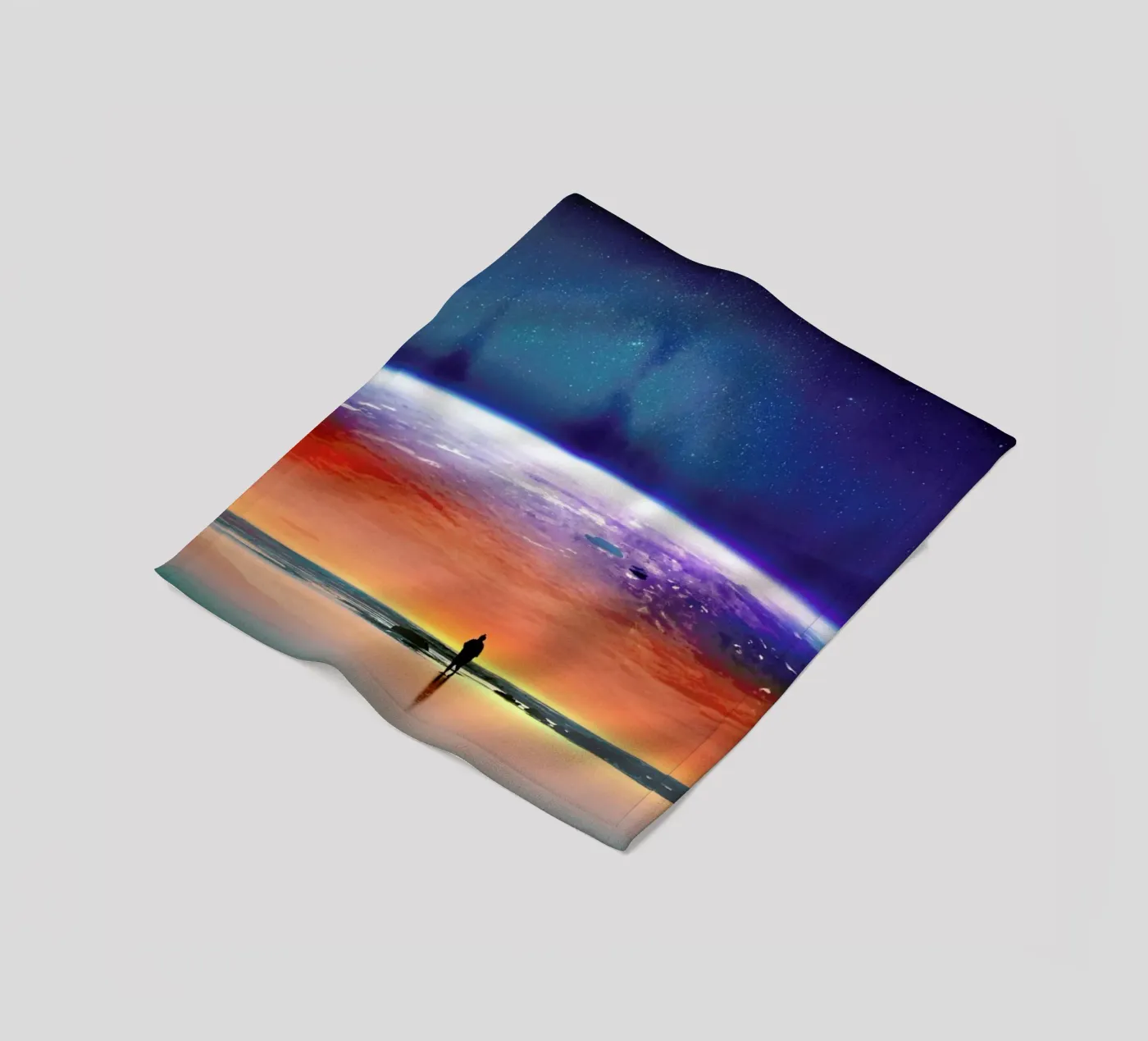 Solaris Fleecedecke von Stoian Hitrov