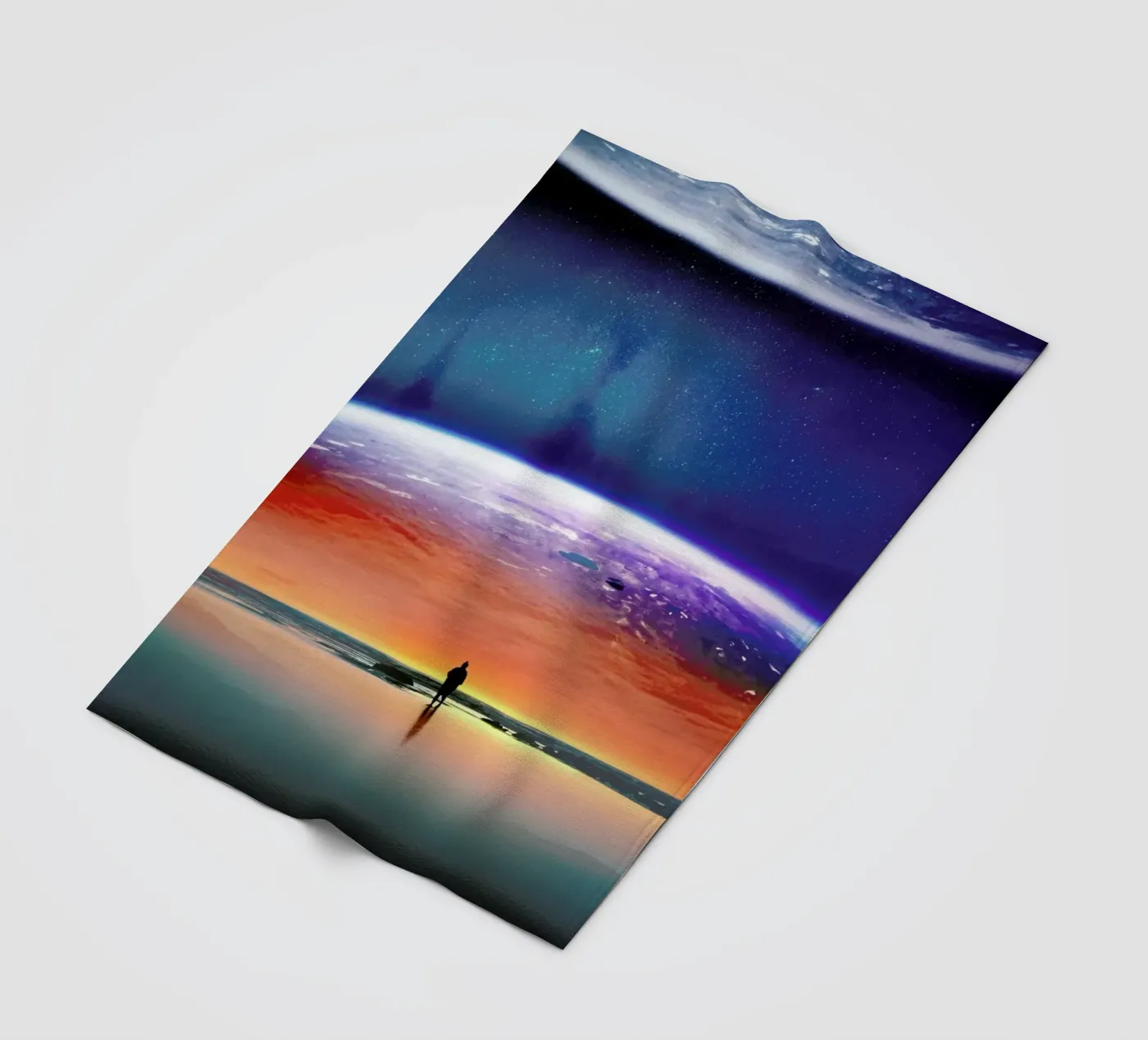 Solaris Fleecedecke von Stoian Hitrov