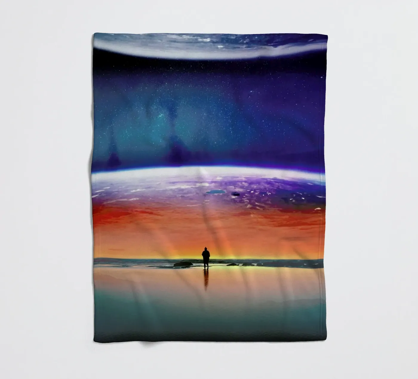 Solaris Fleecedecke von Stoian Hitrov