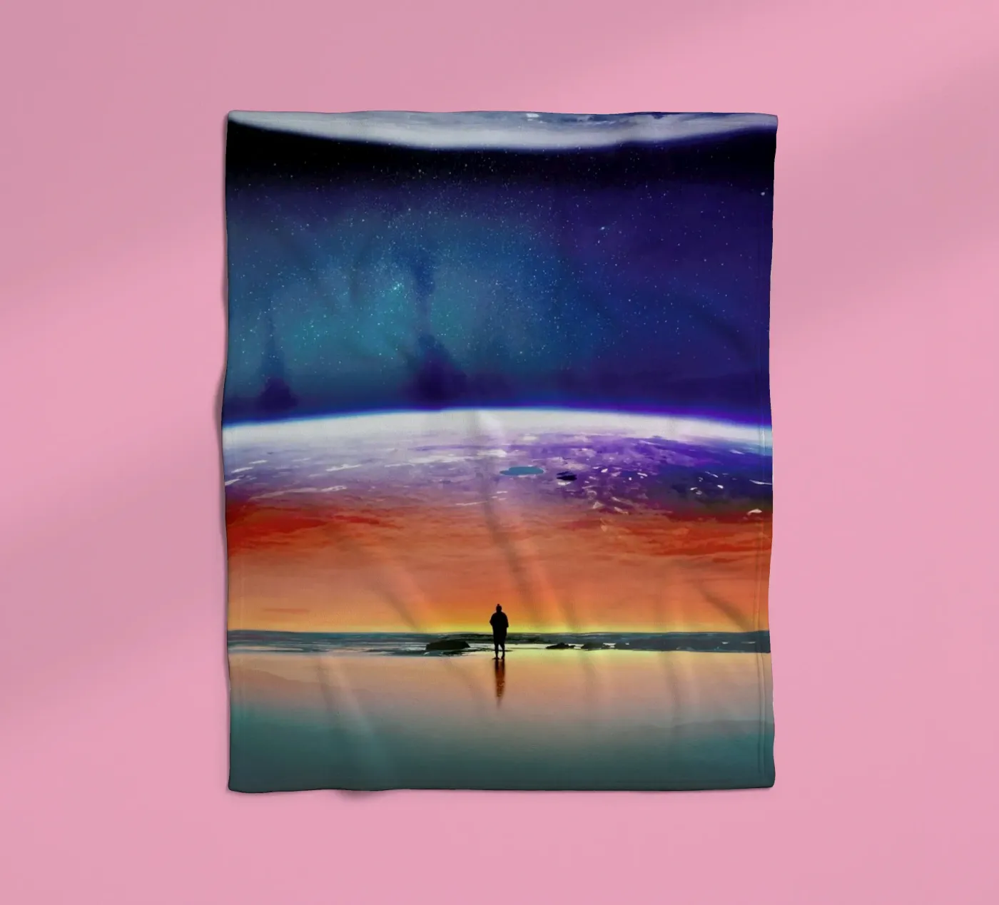 Solaris Fleecedecke von Stoian Hitrov