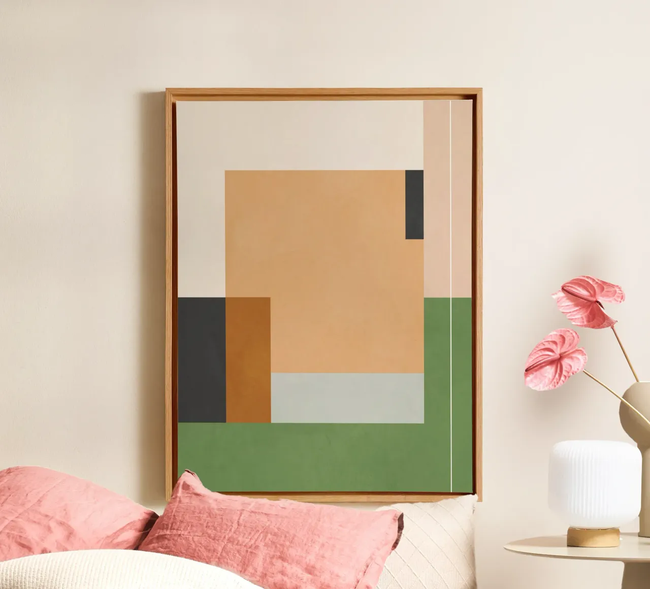Minimalist Geometry 21 canvas by Gaite