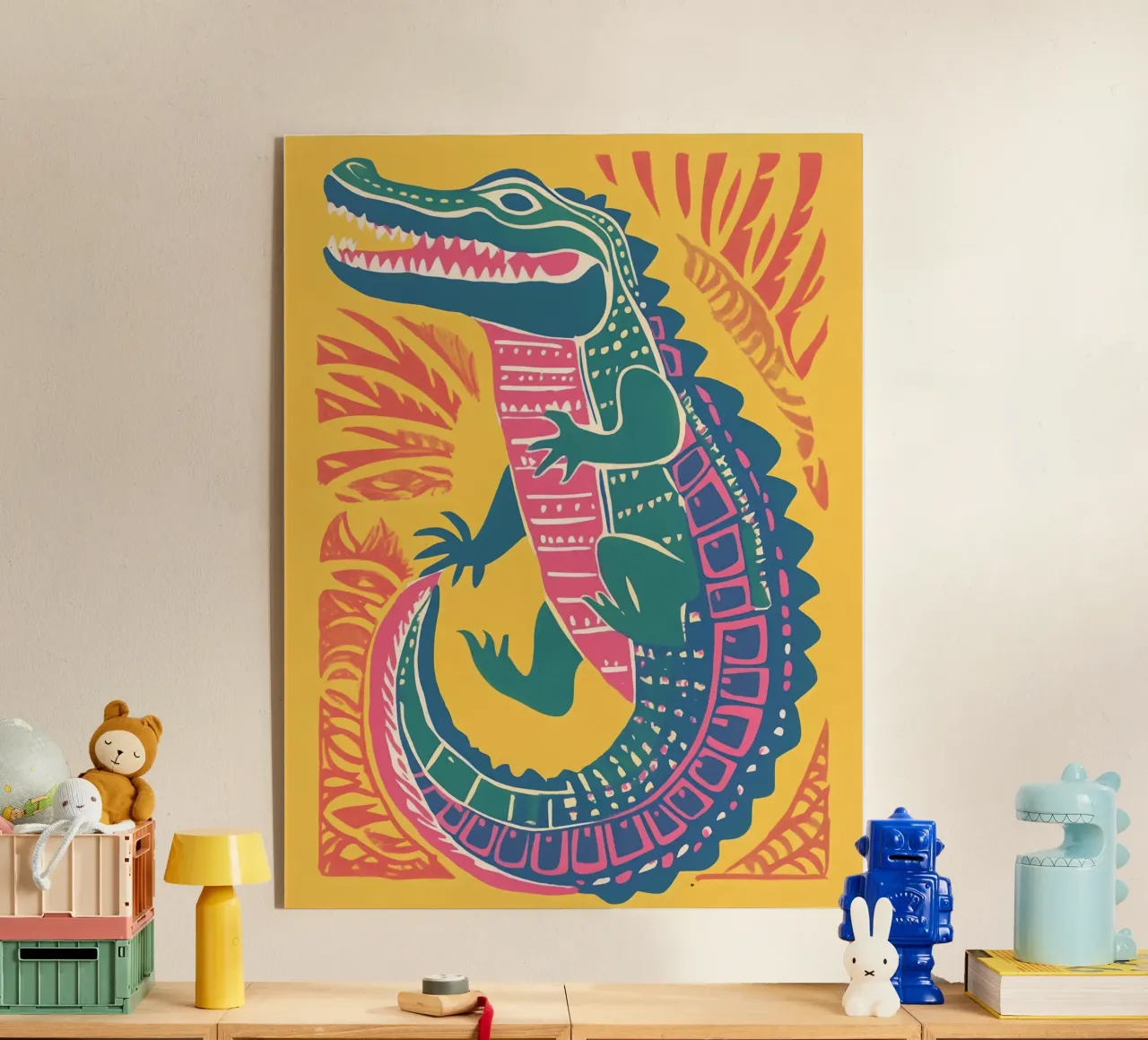 Boho Croco plexiglass da Gypsy Galleria