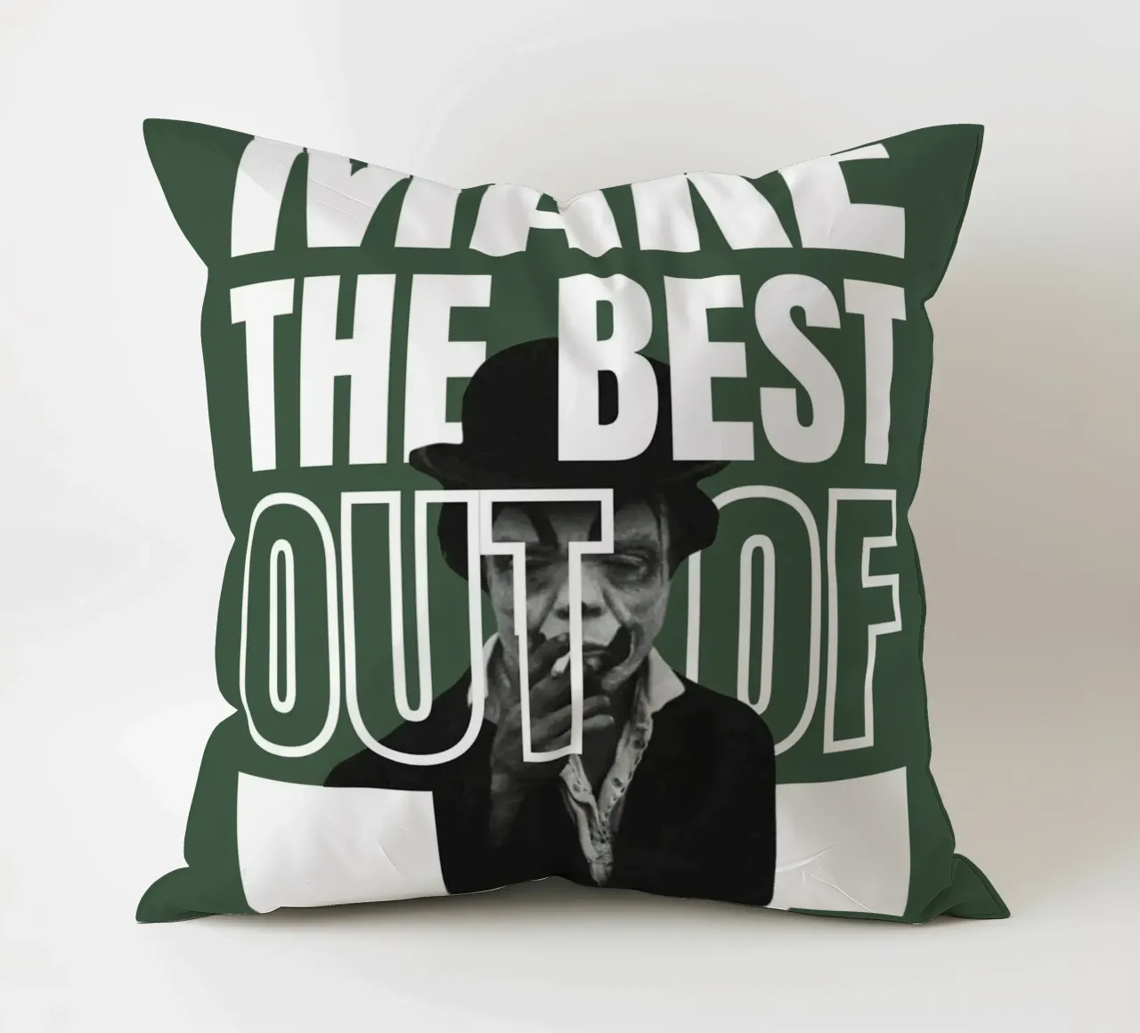 MAKE THE BEST OUT OF IT cuscino da Einfach Uebel